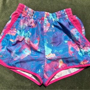 Vibrant Multicolor Girl’s Active Shorts